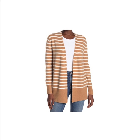 Madewell Sweaters - NWT Madewell Cozy Walker striped cardigan duster